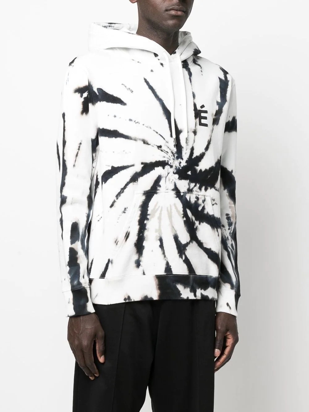 Klein tie-dye print hoodie - 3