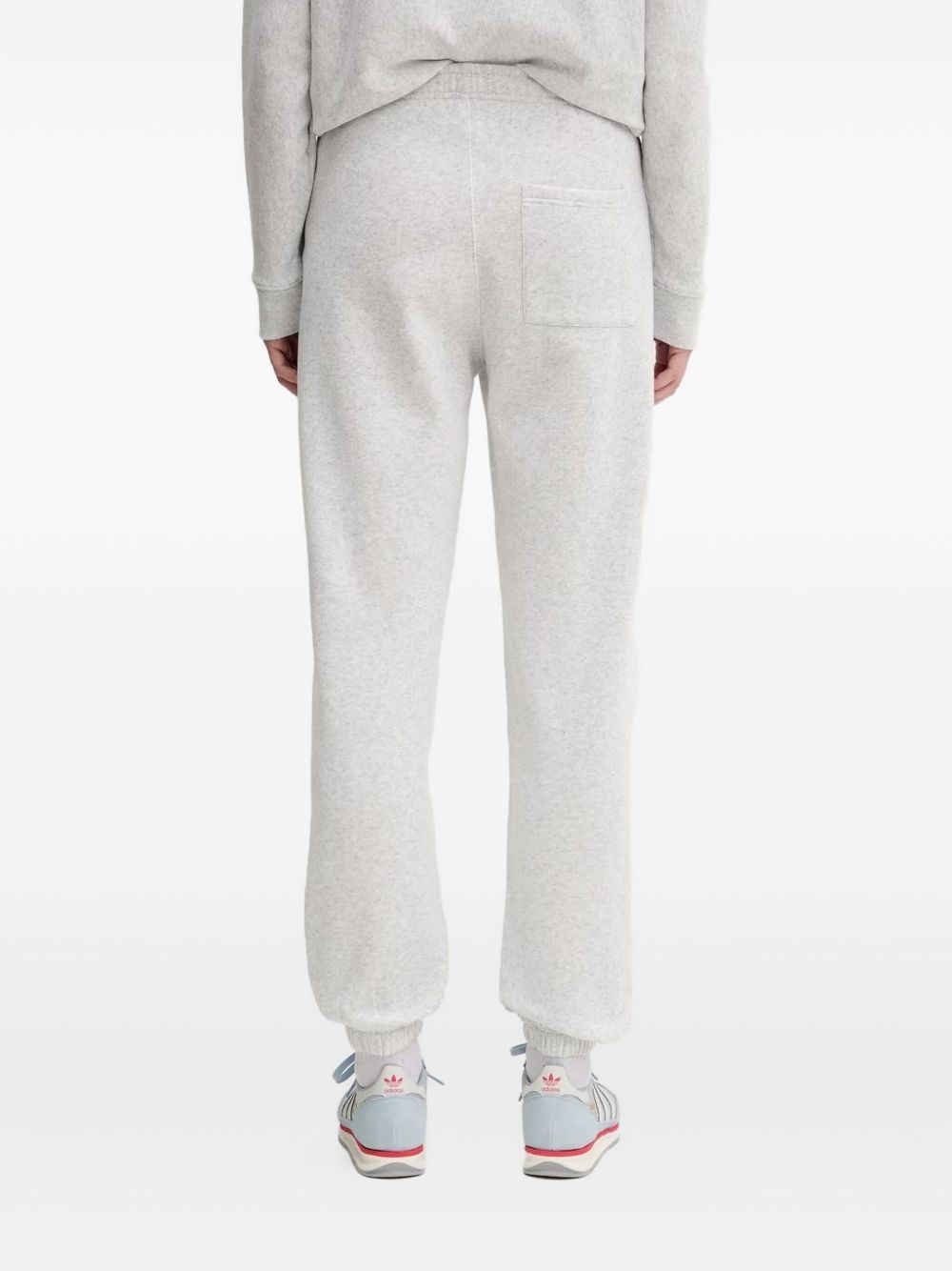 cotton-blend track pants - 4
