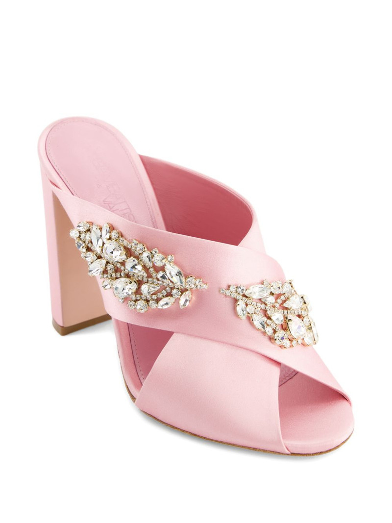 GIAMBATTISTA VALLI 120mm crystal-embellished sandals outlook