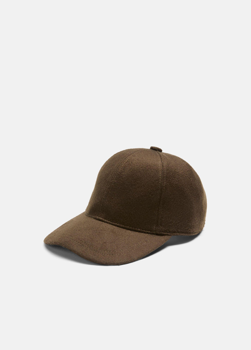 Cashmere Baseball Cap 1