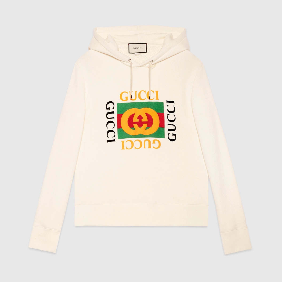 Oversize sweatshirt with Gucci logo - 1