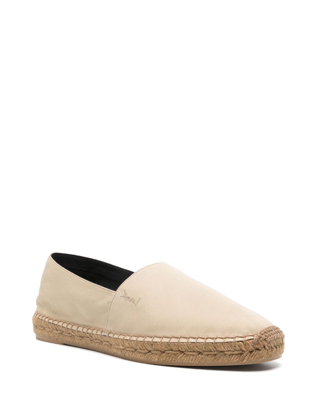 logo-embroidered espadrilles - 2