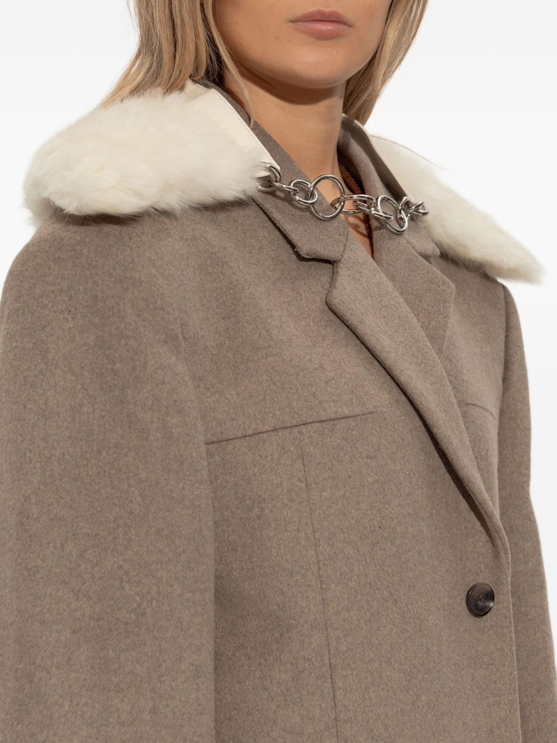 Jil Sander fur chain scarf outlook