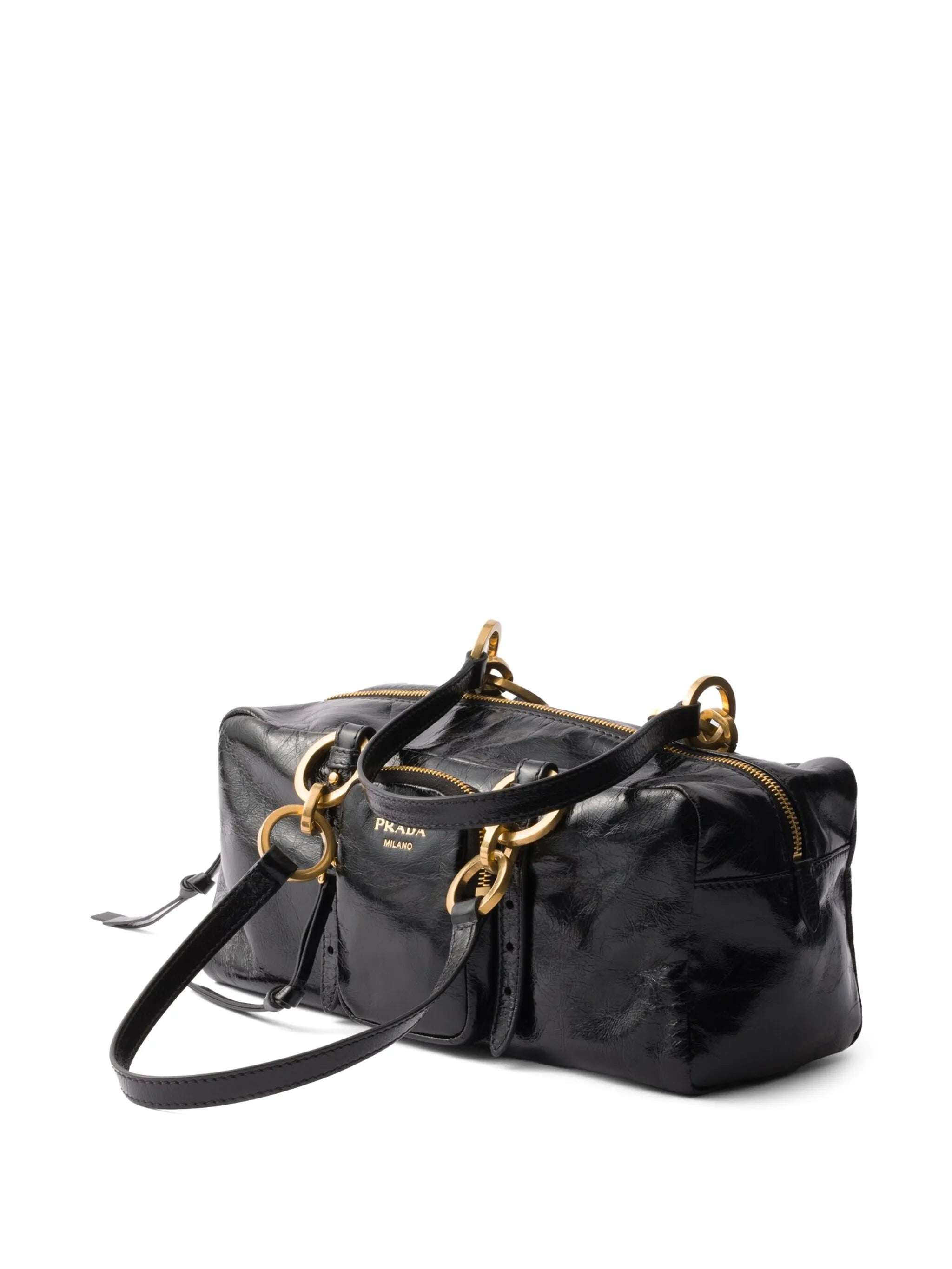 Medium Leather Tote Bag - 3