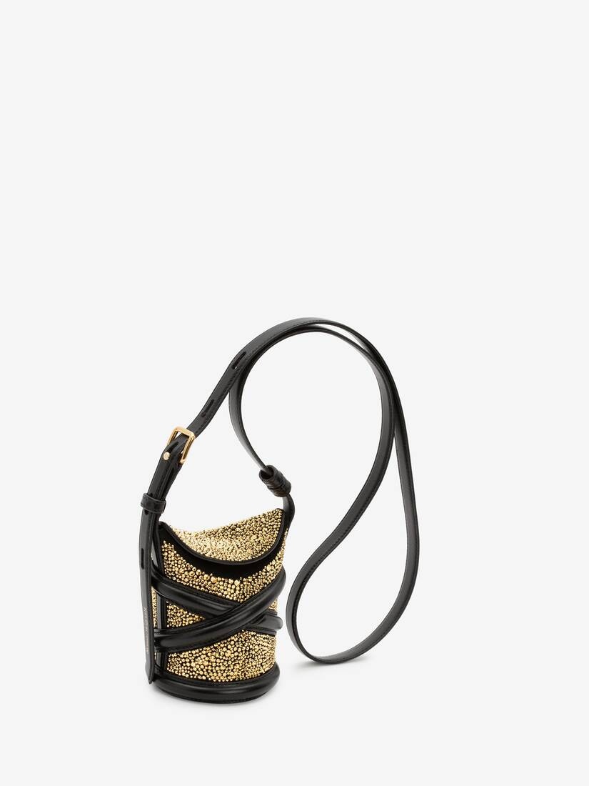 The Curve Mini in Gold/black - 2