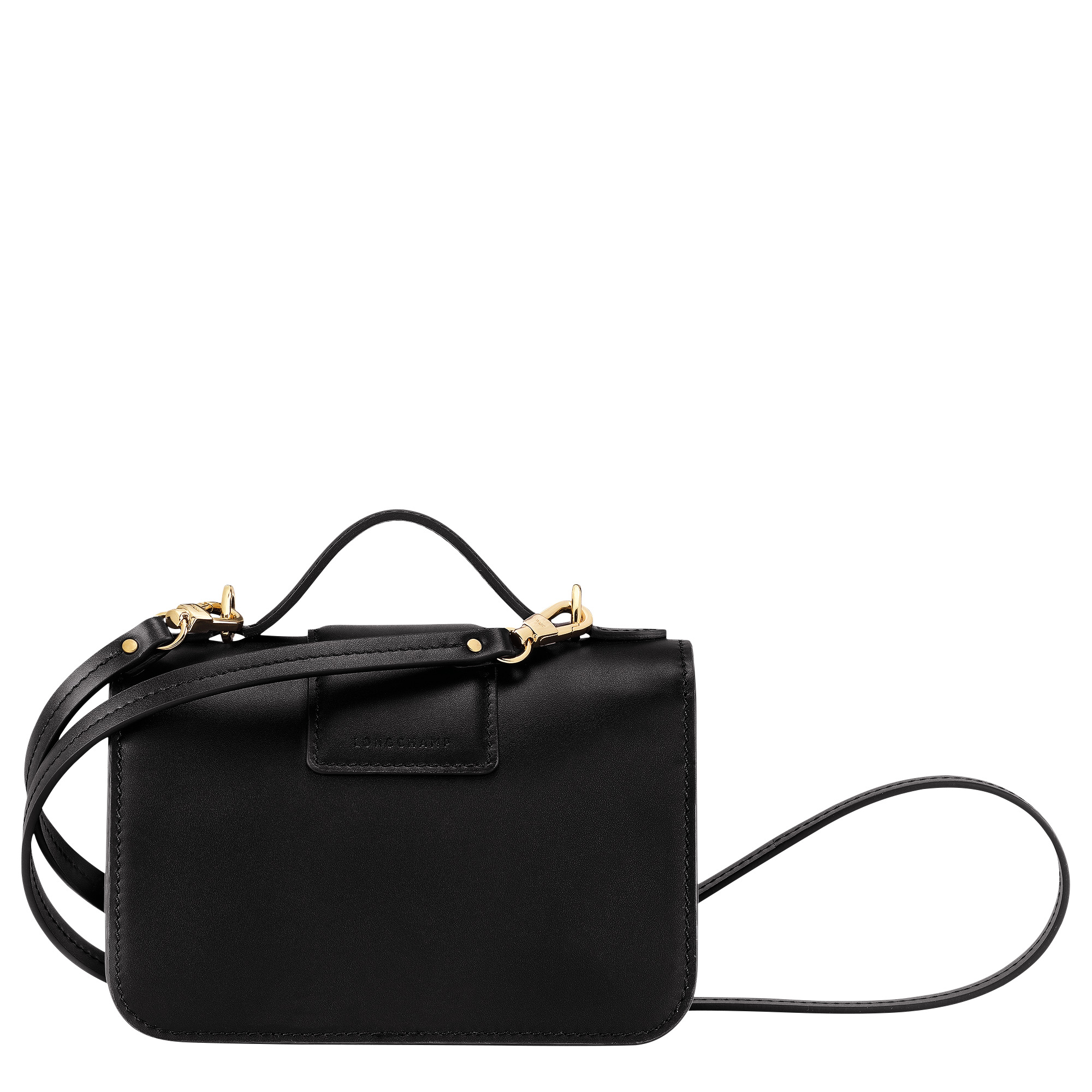 Box-Trot XS Crossbody bag Black - Leather - 4