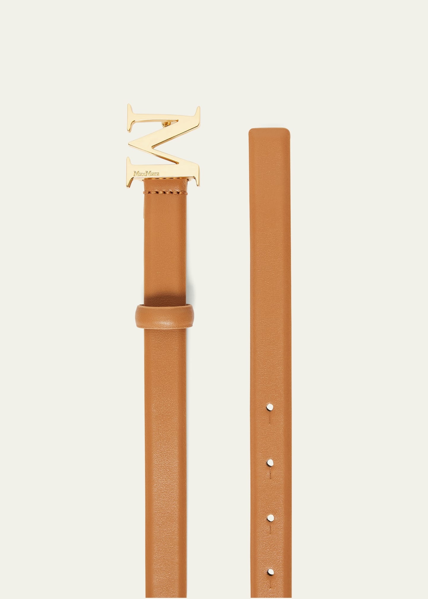MClassic20 Brown Leather Belt - 2