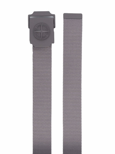 Stone Island Compass motif buckle belt outlook