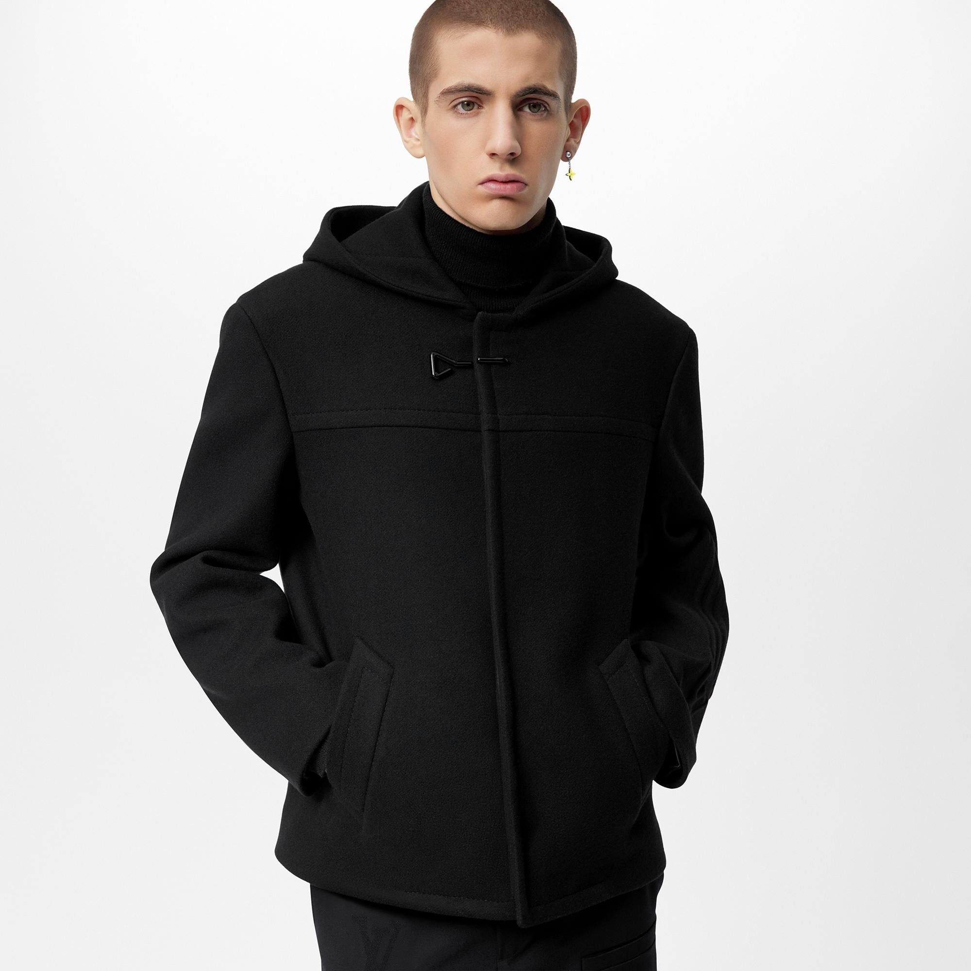 Embossed Karakoram Peacoat - 3