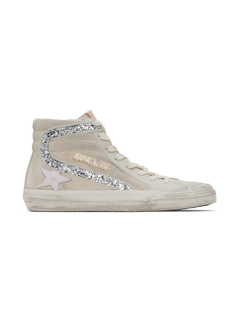 Beige Slide Classic Sneakers 1