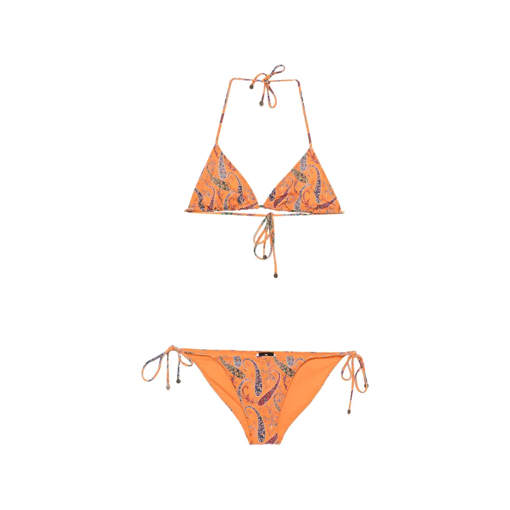 Etro Orange Beachwear - Bikinis Women - 1