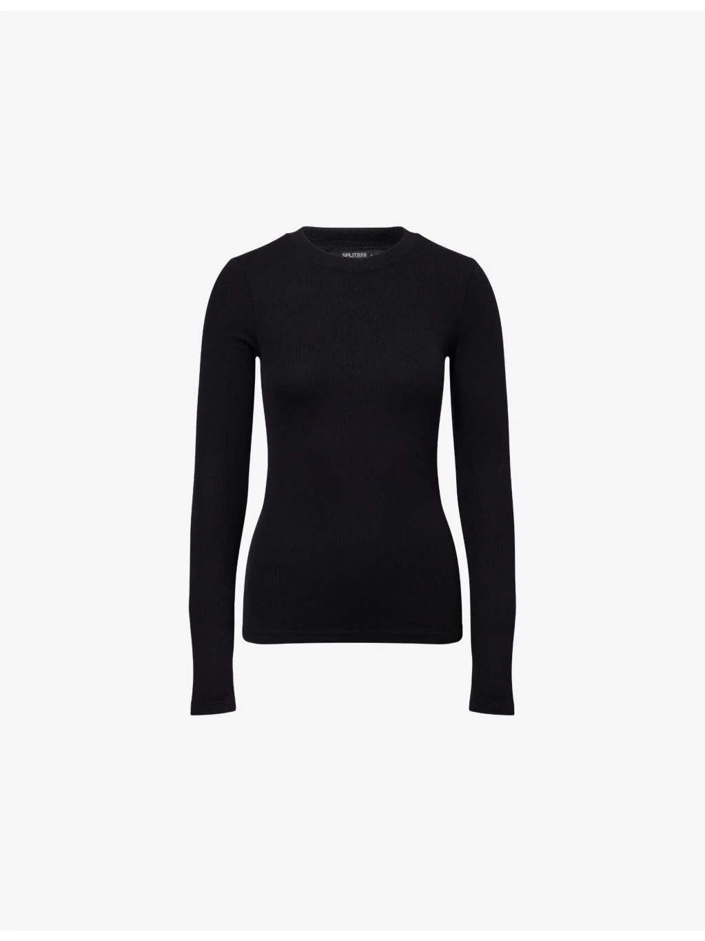 Louise Ribbed Stretch-Woven Top - 1