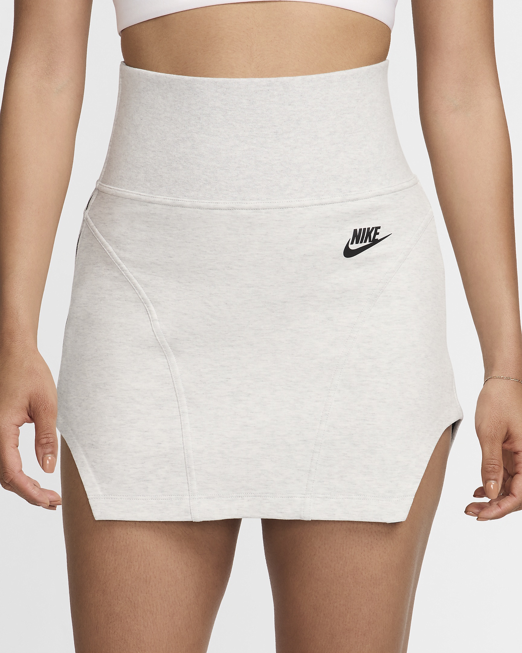 Women's Nike Sportswear Tech Fleece High-Waisted Mini Skirt - 2
