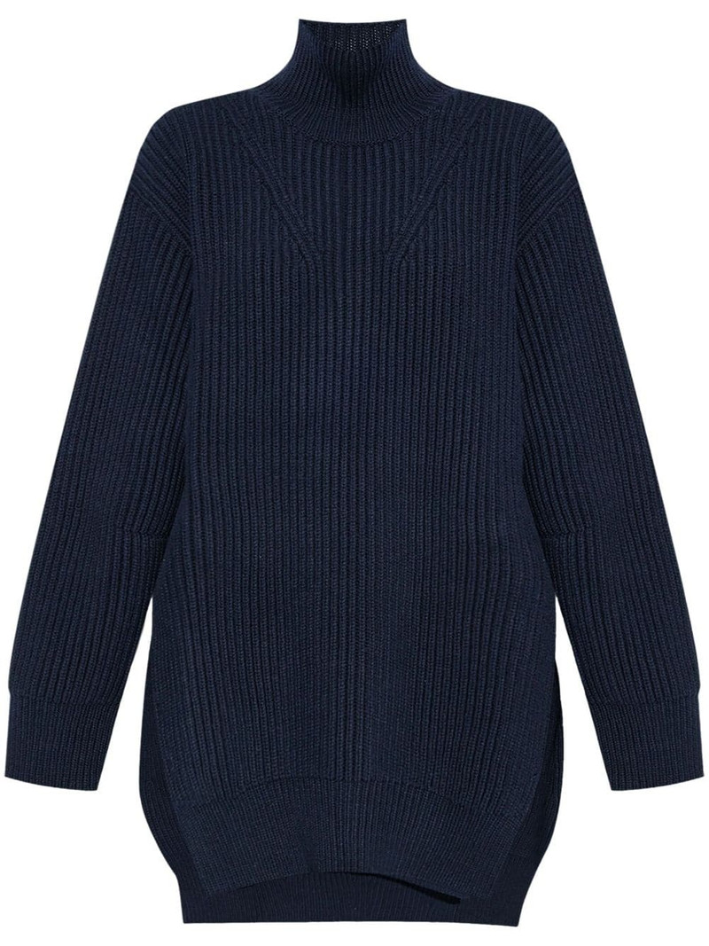 chunky-ribbed wool jumper 1