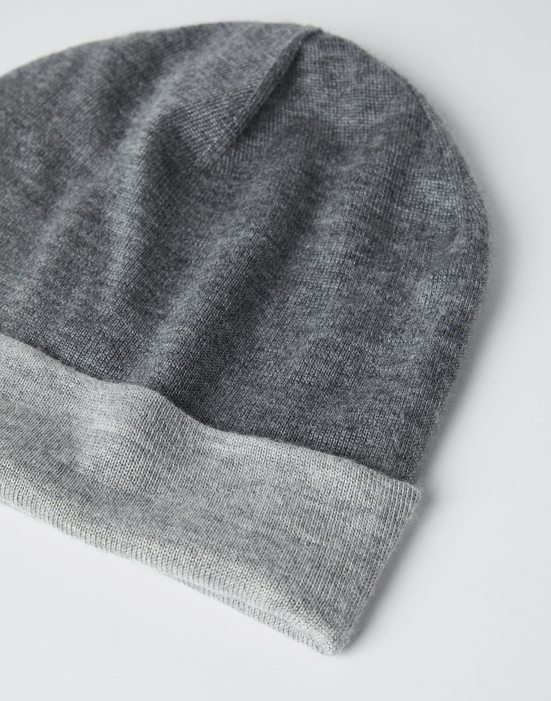 Brunello Cucinelli Cashmere and silk beanie outlook