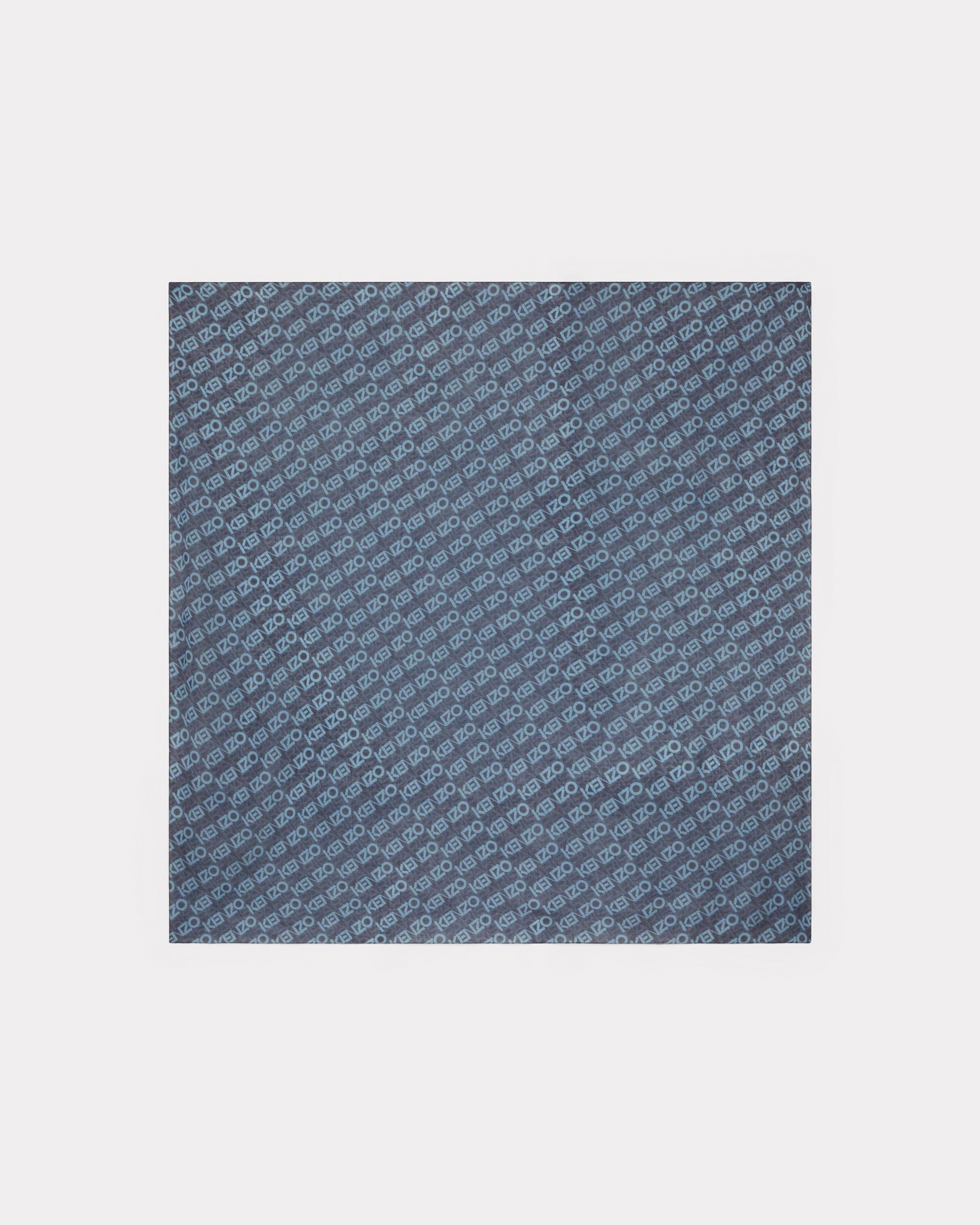 'KENZO Paris' large square woollen scarf - 1
