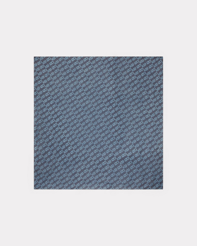 'KENZO Paris' large square woollen scarf 1