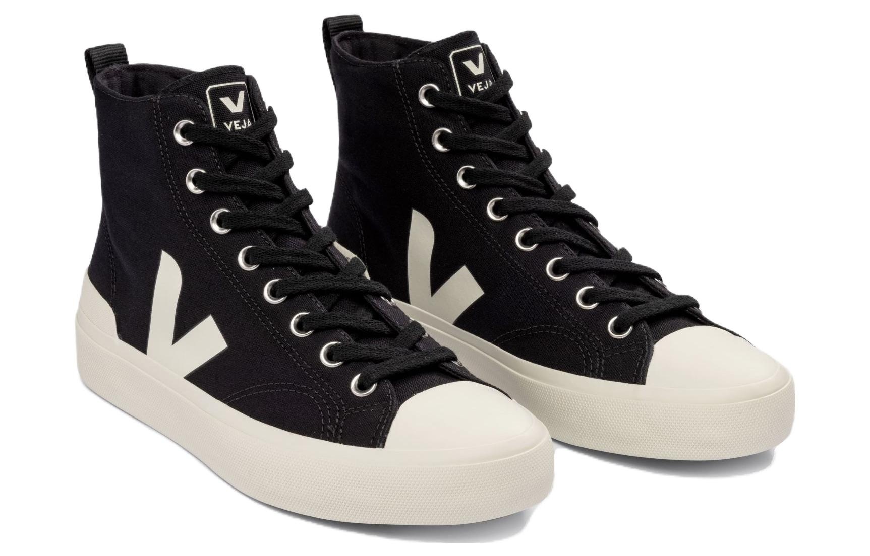 (WMNS) VEJA Wata II Canvas 'Black Pierre' PA0101397A - 3