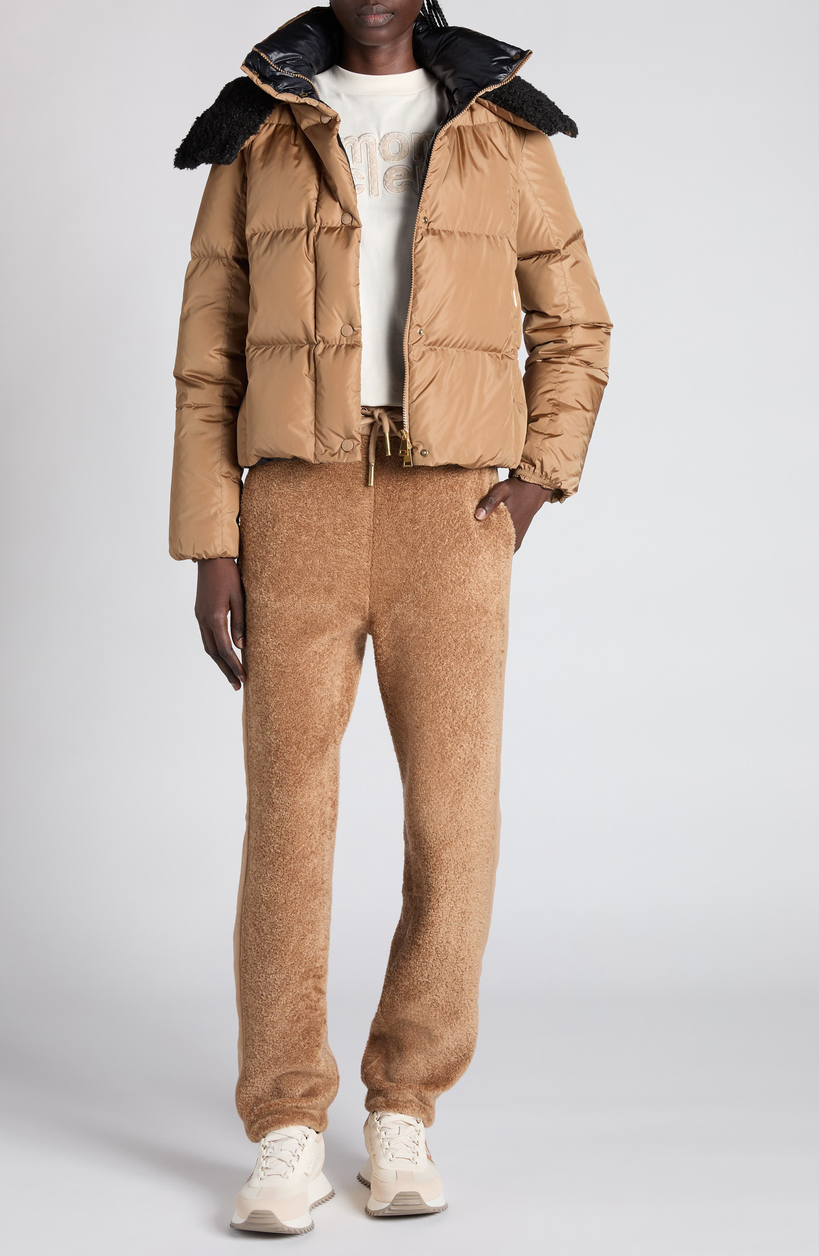 Moncler Castelnou Box Quilted Down Puffer Jacket in Dijon at Nordstrom - 2
