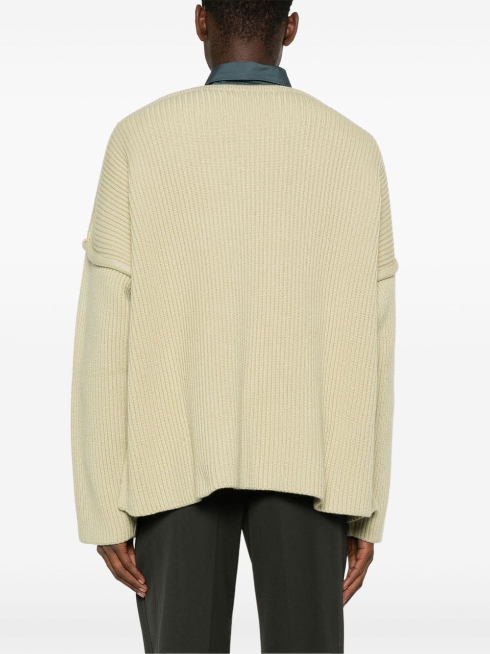 ribbed sweater - 4