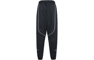 Nike Men's Nike Throwback Casual Basketball Sports Bundle Feet Long Pants/Trousers Autumn Black CV1915-01 outlook