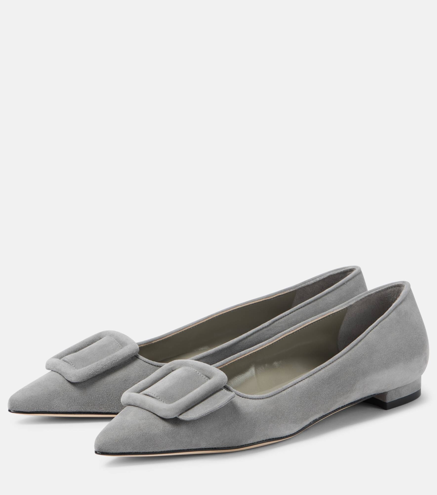 Maysalepumpflat suede ballet flats - 4