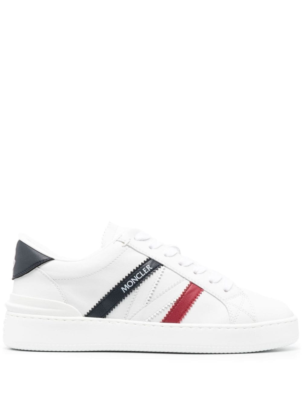 Monaco M faux-leather sneakers - 1