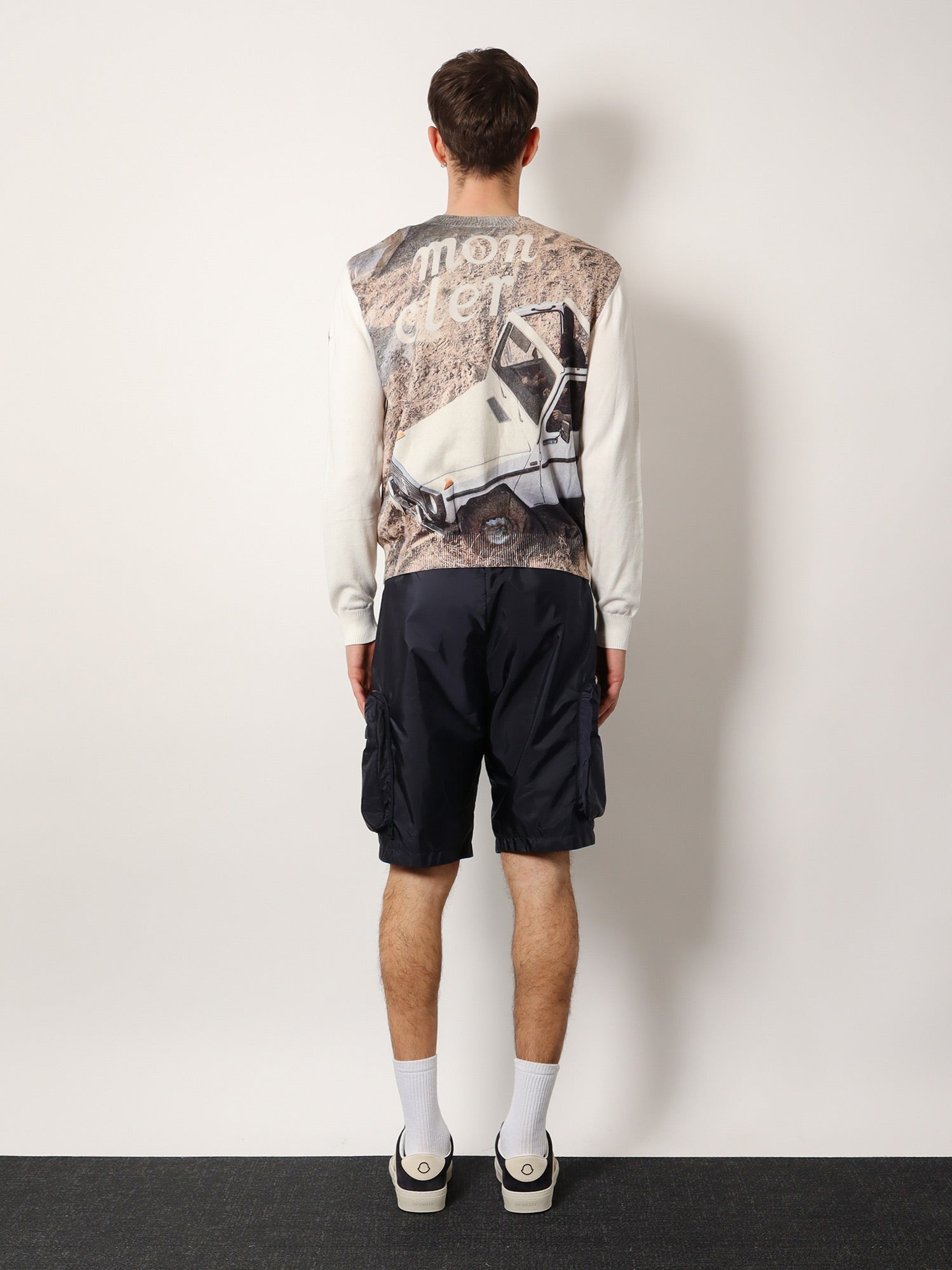 Moncler Genius 3 Moncler Mercedes-Benz Designed By Nigoldeneye Cotton Sweater - 4