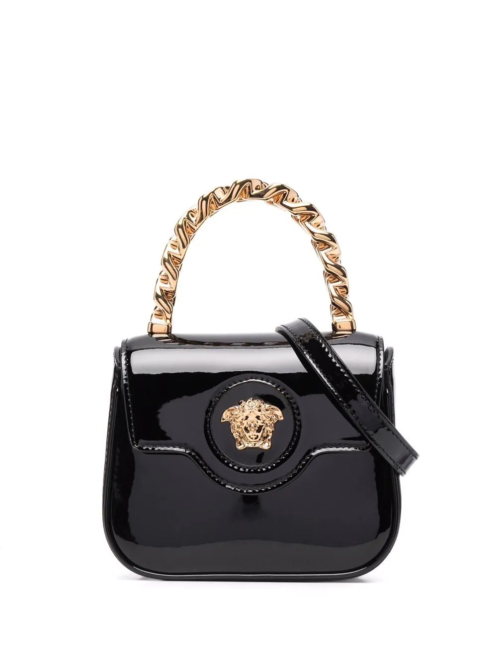 La Medusa leather mini bag - 1