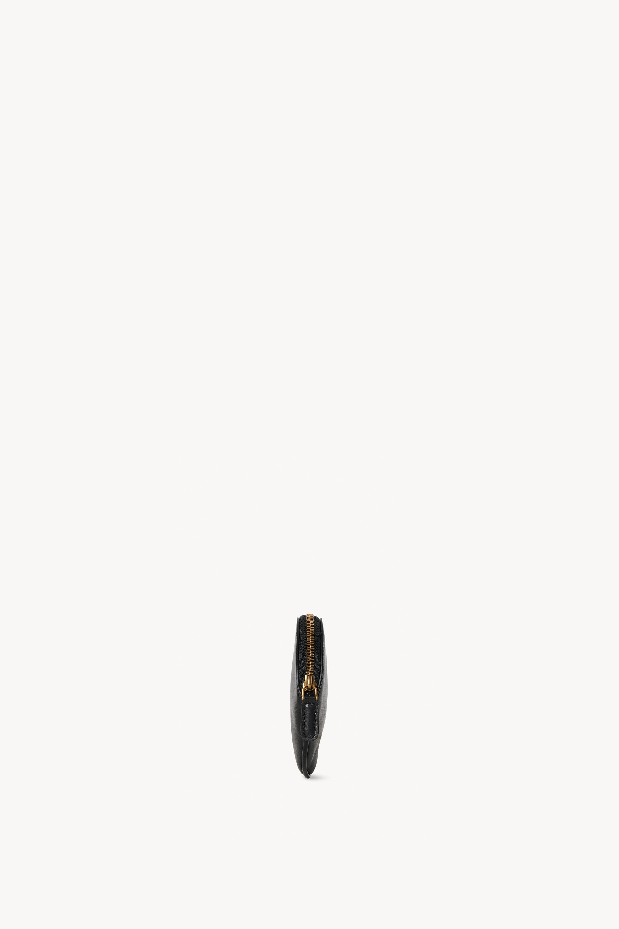 Round Pouch in Leather - 3