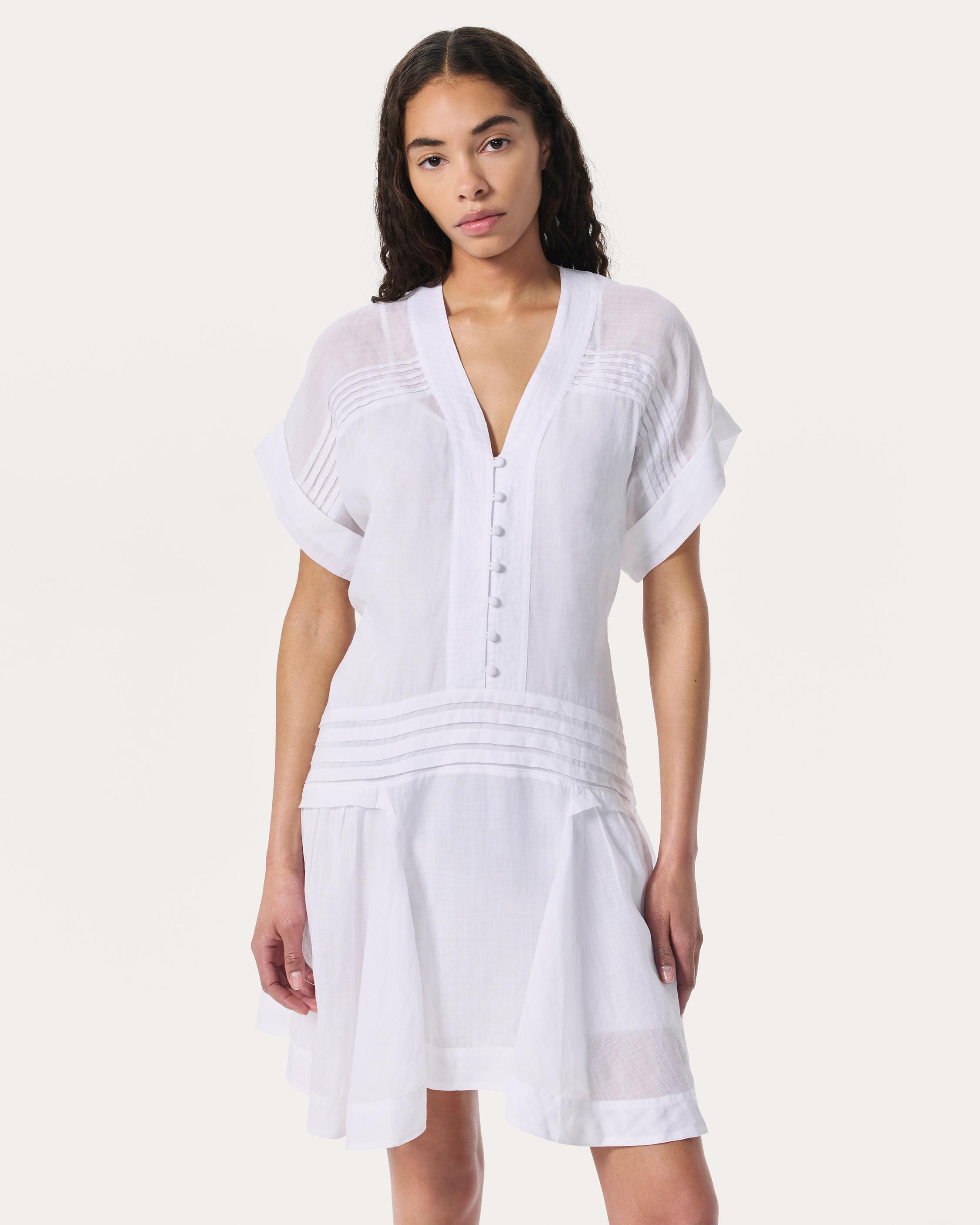 Viviana Pintuck Dress - 3