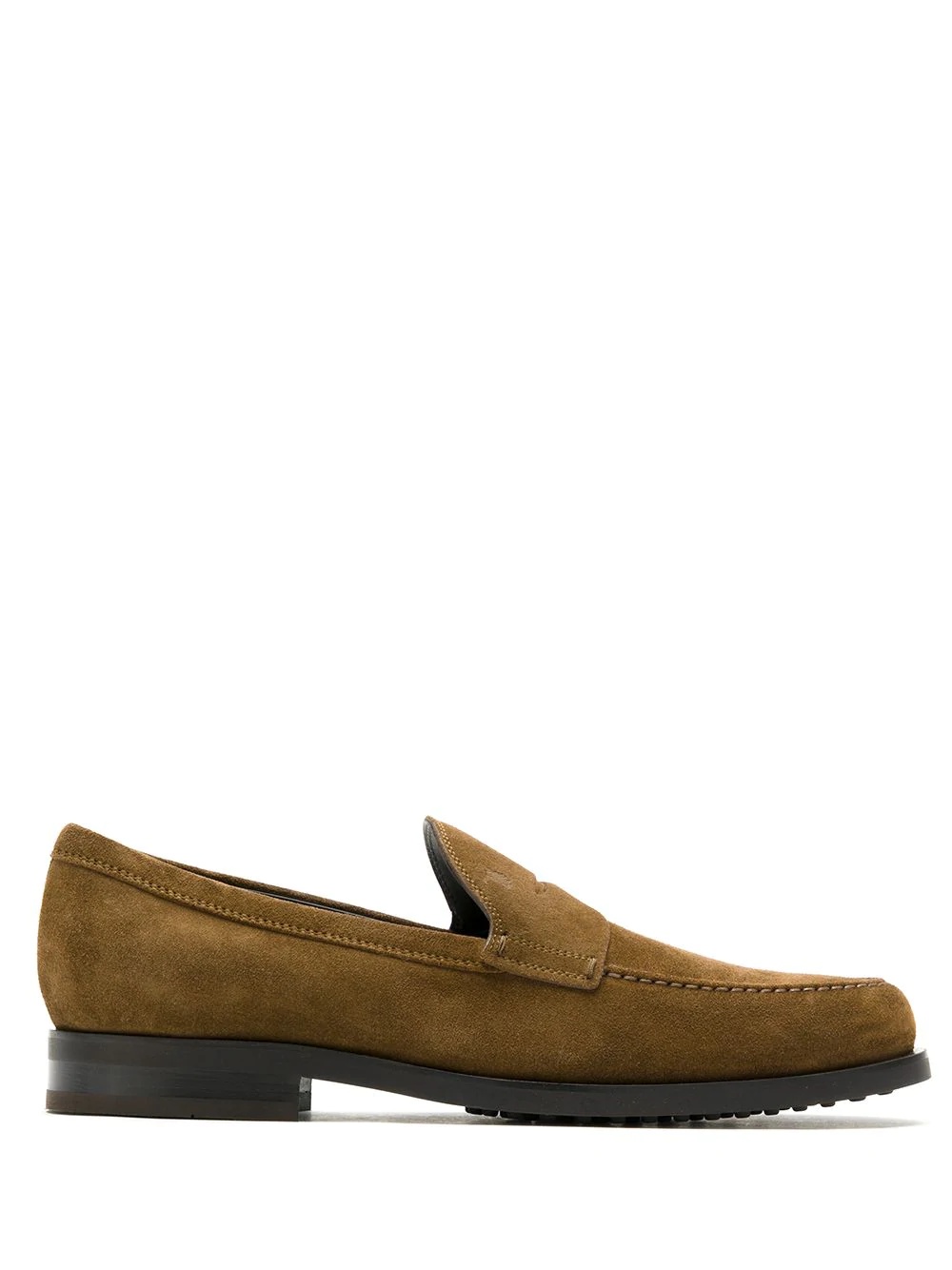 suede leather loafers - 1