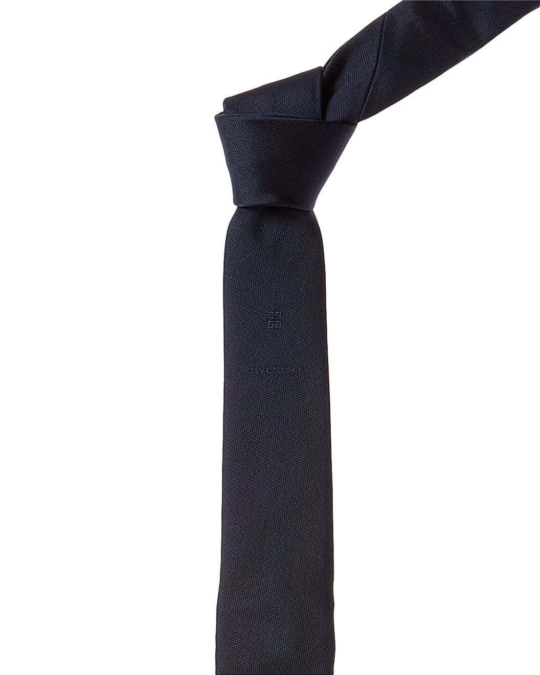 Givenchy Navy 4G Silk Tie - 1