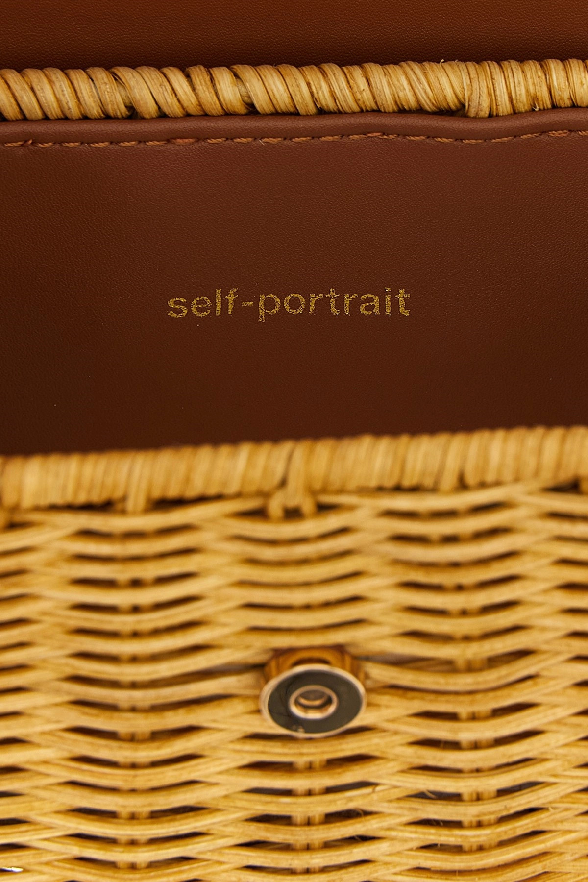 'Rattan micro bow' handbag - 5