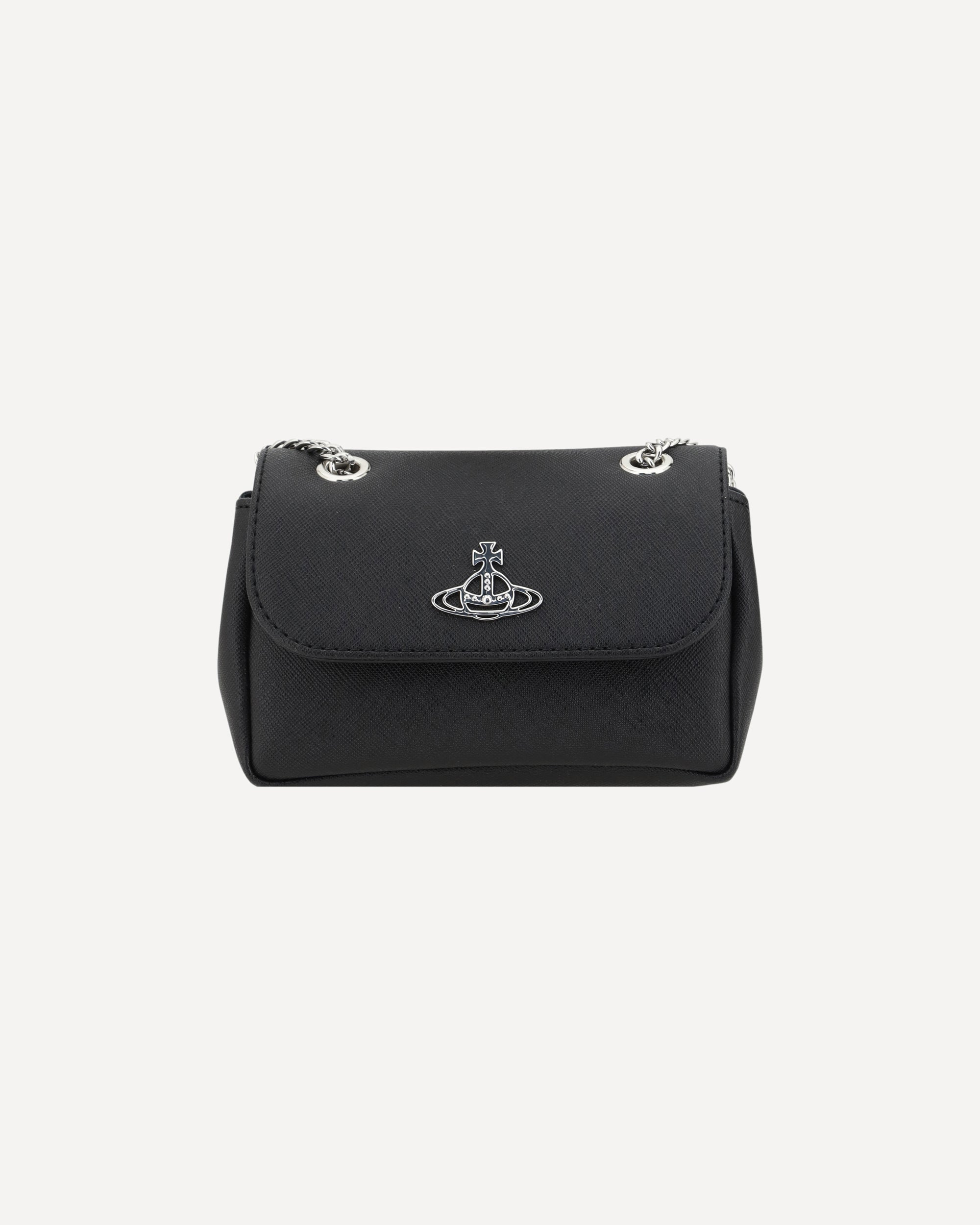 Shoulder Bag with Orb plaque - 1