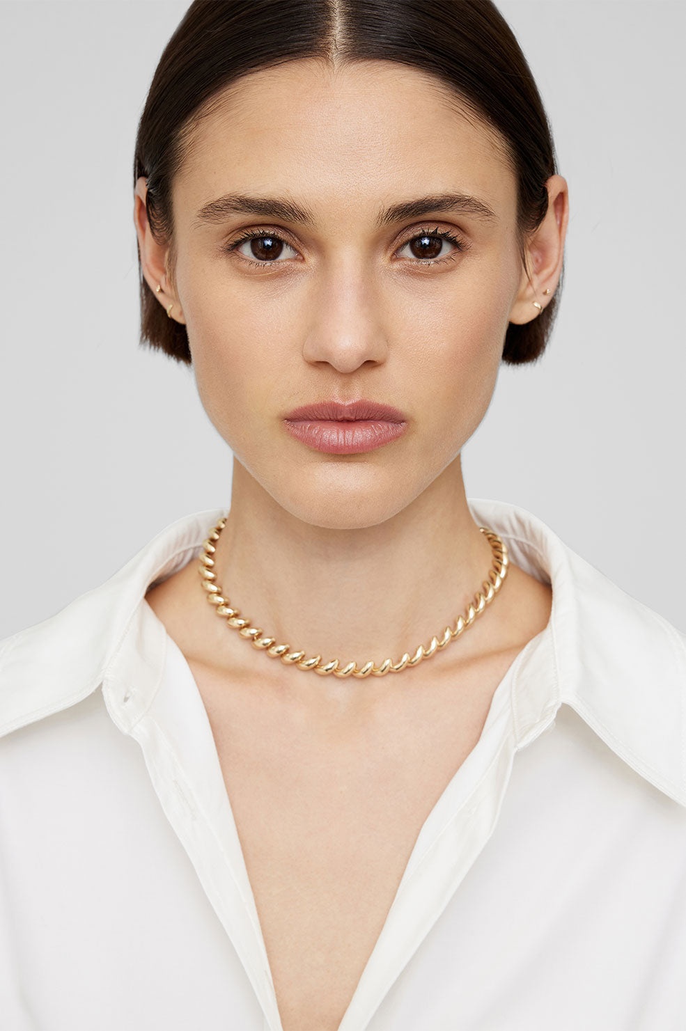 Spiral Necklace - 14k Gold - 2