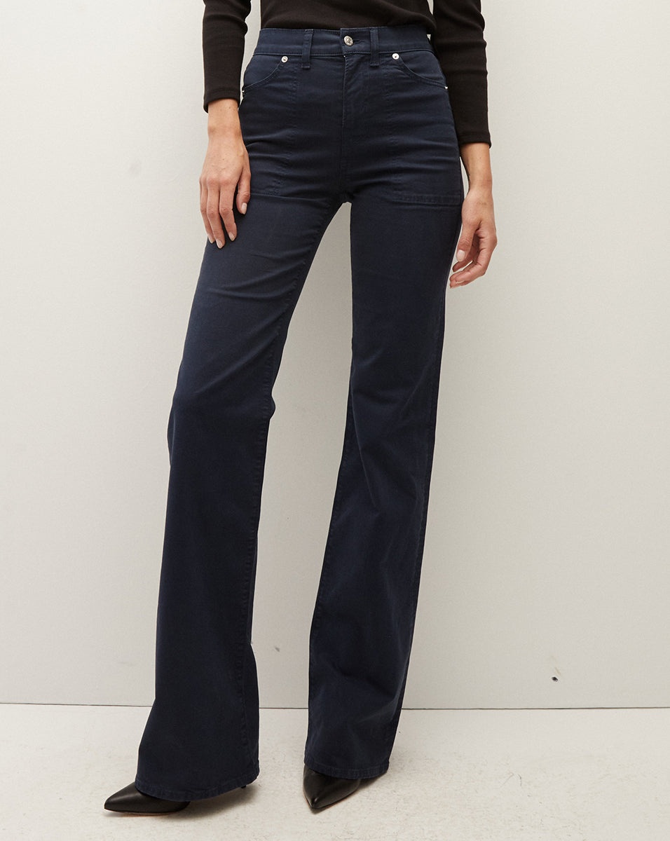 CROSBIE SLIM WIDE-LEG PANT - 3