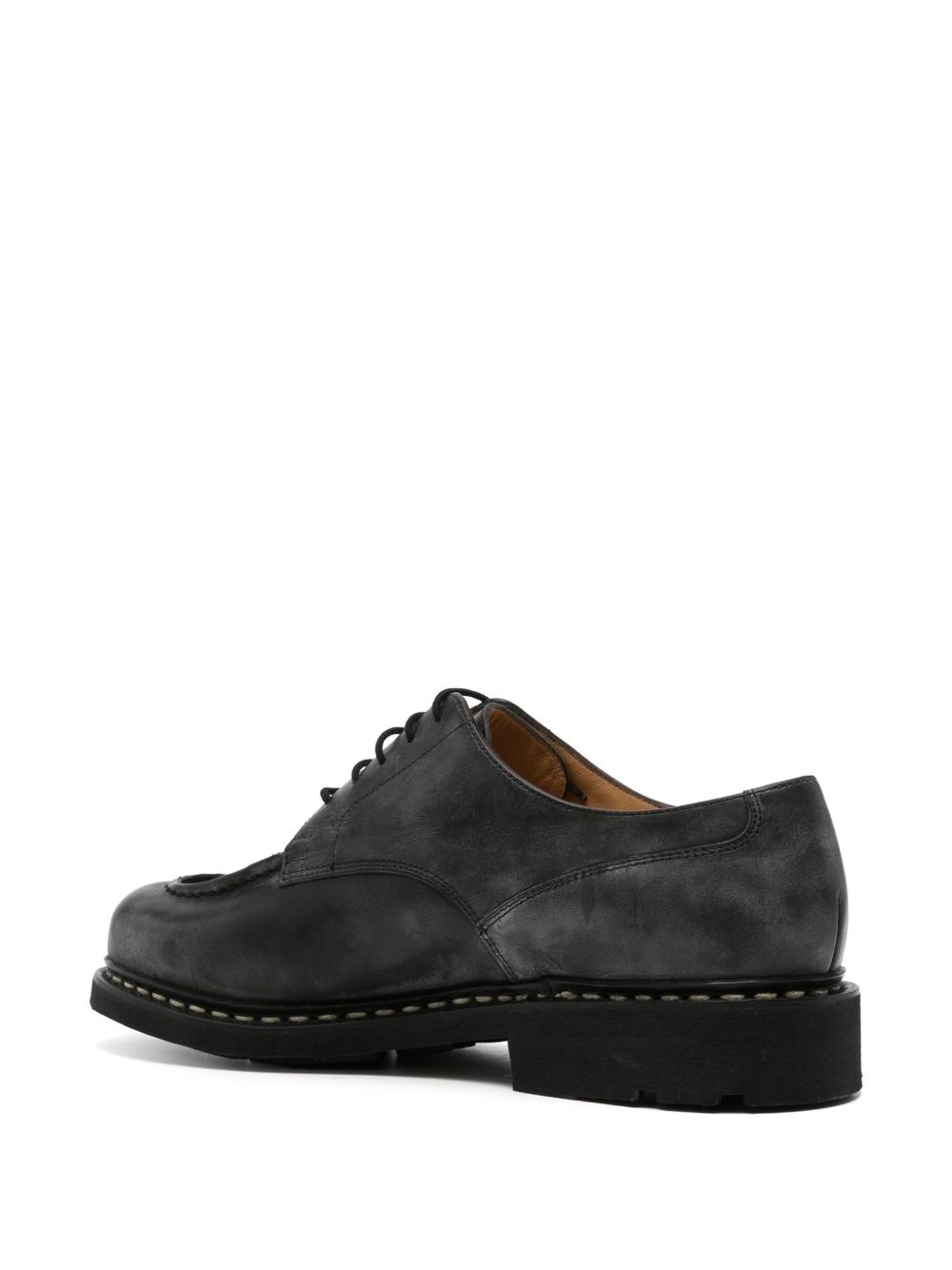 leather derby shoes - 3