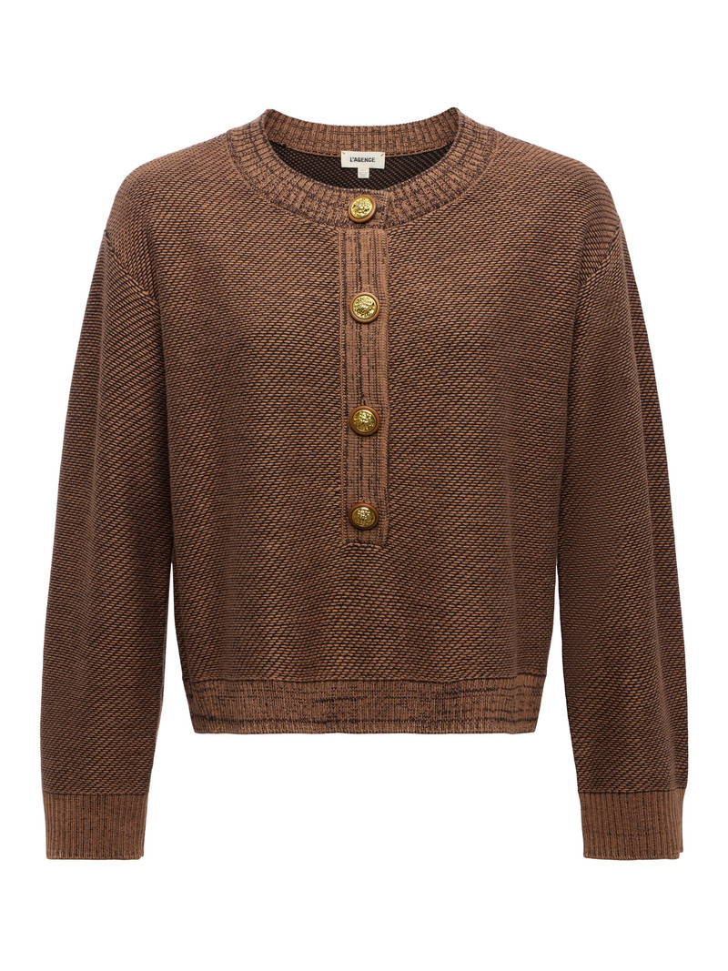 Hadassah Henley Sweater 1