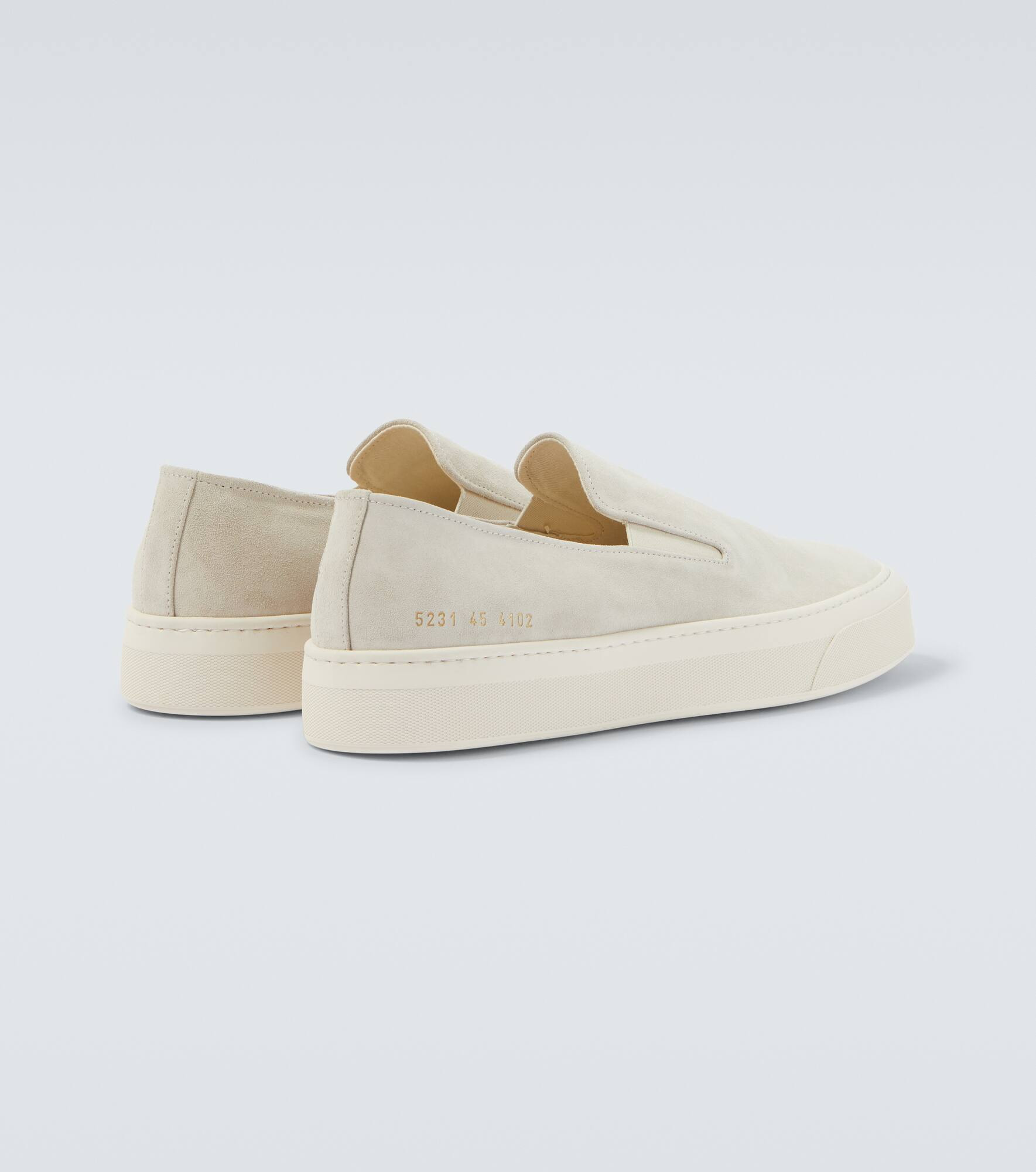 Suede slip-on sneakers - 6
