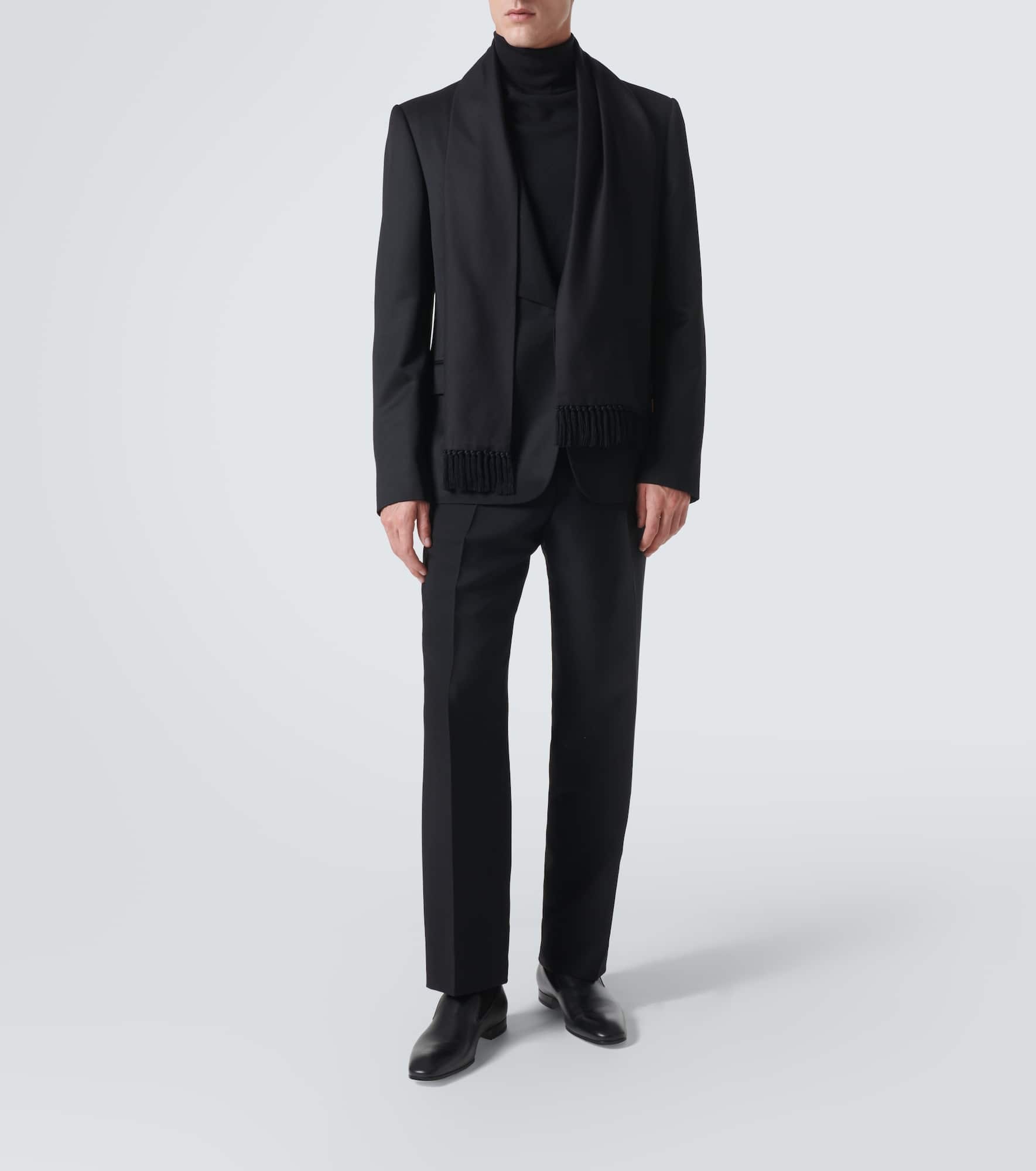 Single-breasted wool suit - 2