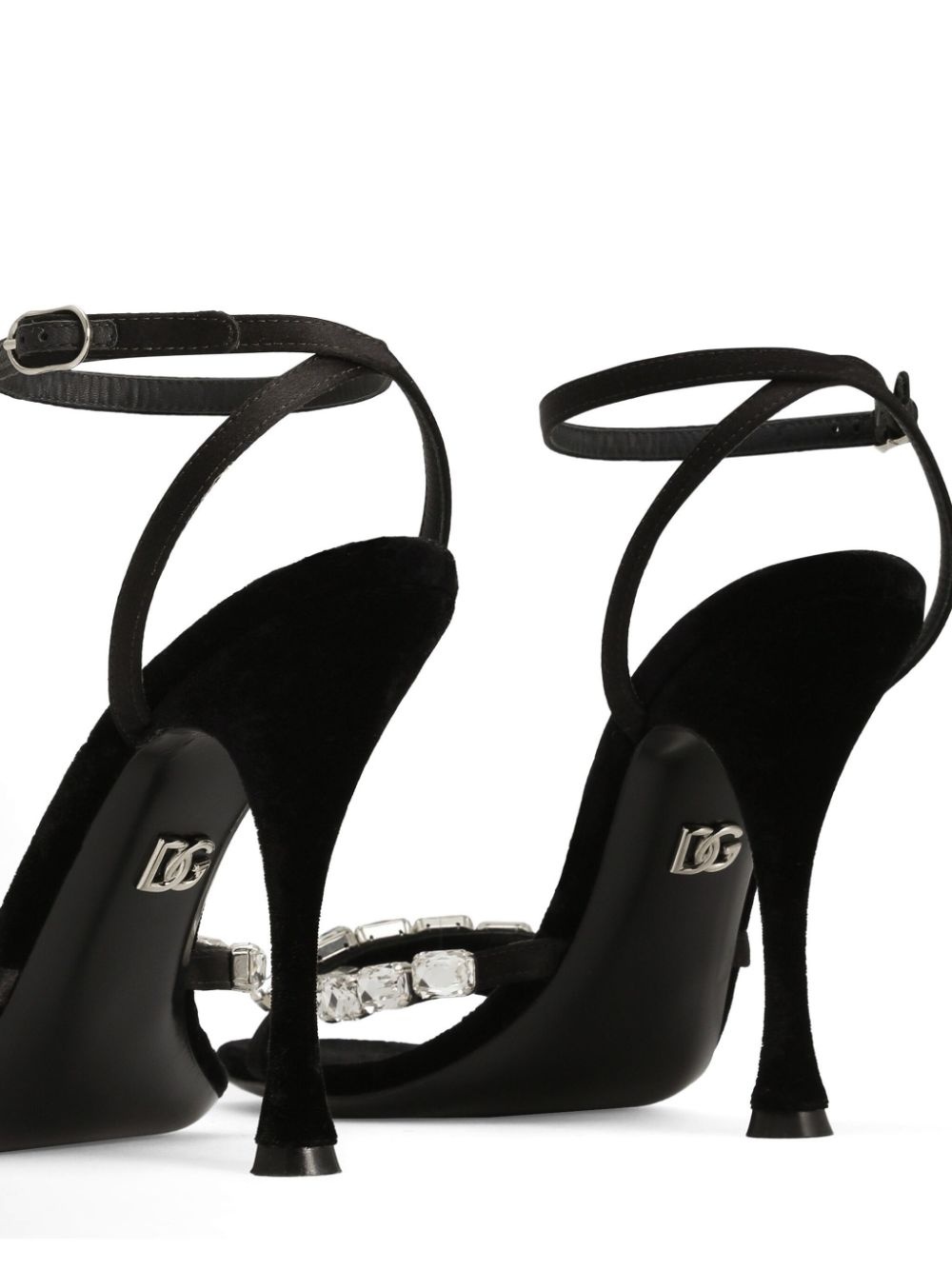 105mm crystal-embellished sandals - 4