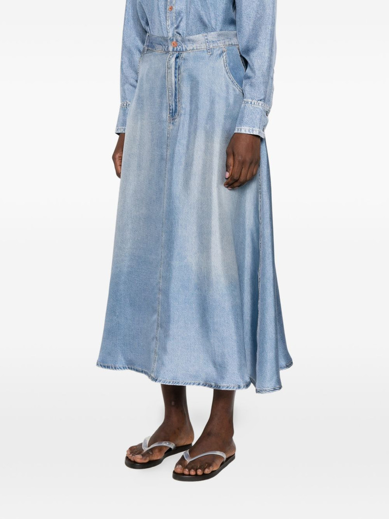 Aloe clear blue pocket skirt 3