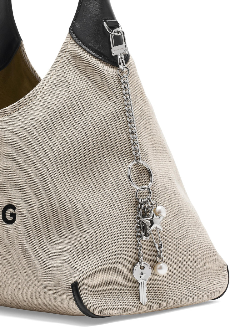 Women's The Cluster Bag Charm - Nickel 3