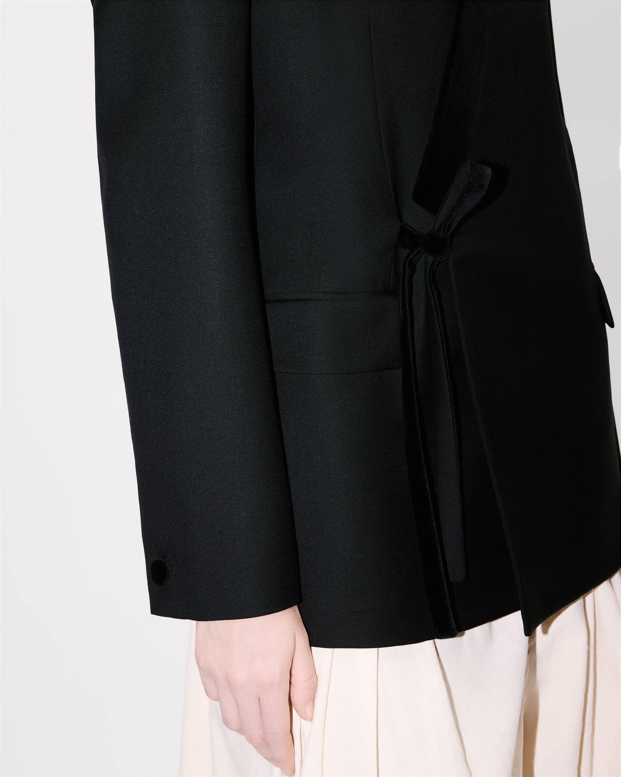 Kimono blazer in virgin wool - 7