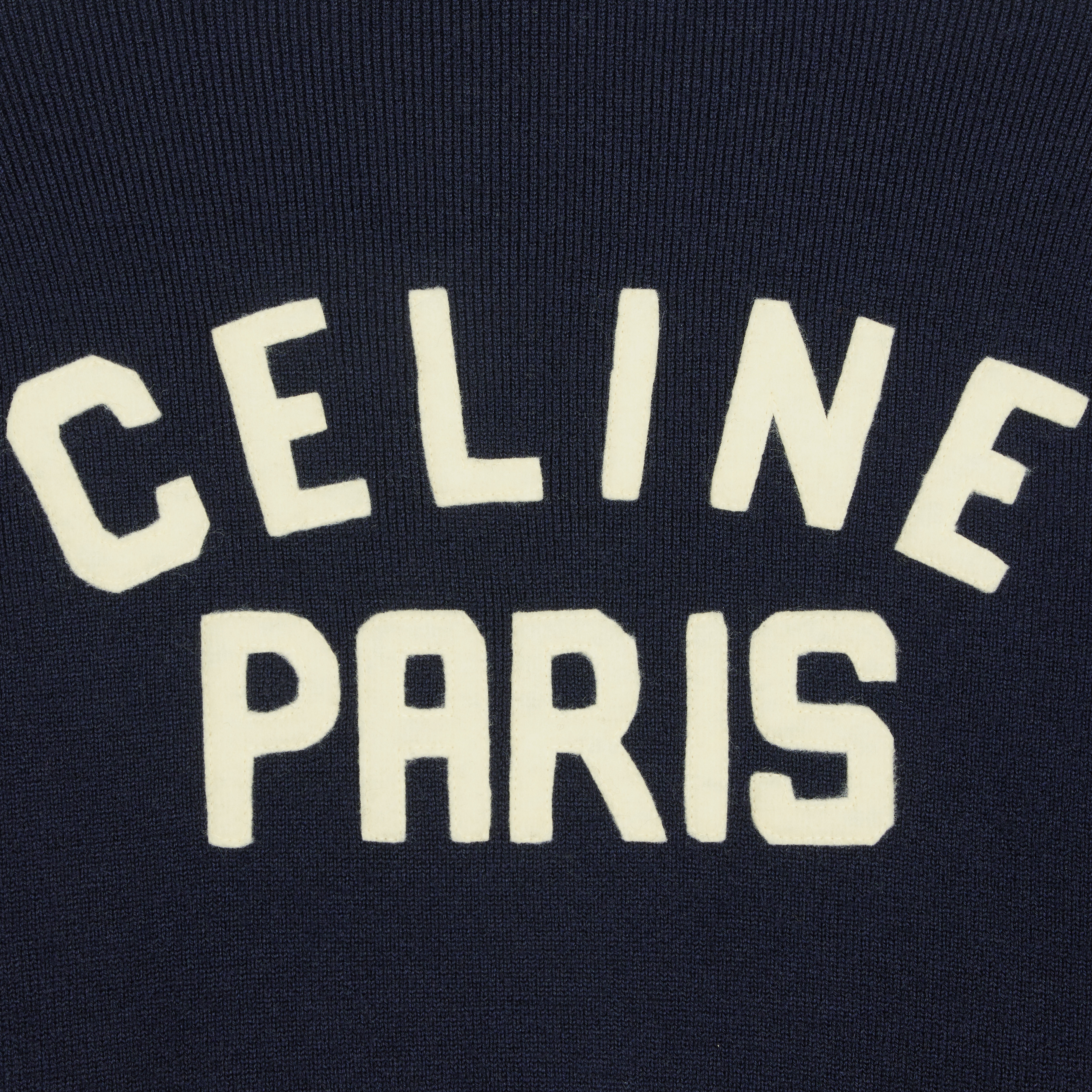 celine college cardigan in wool - 4