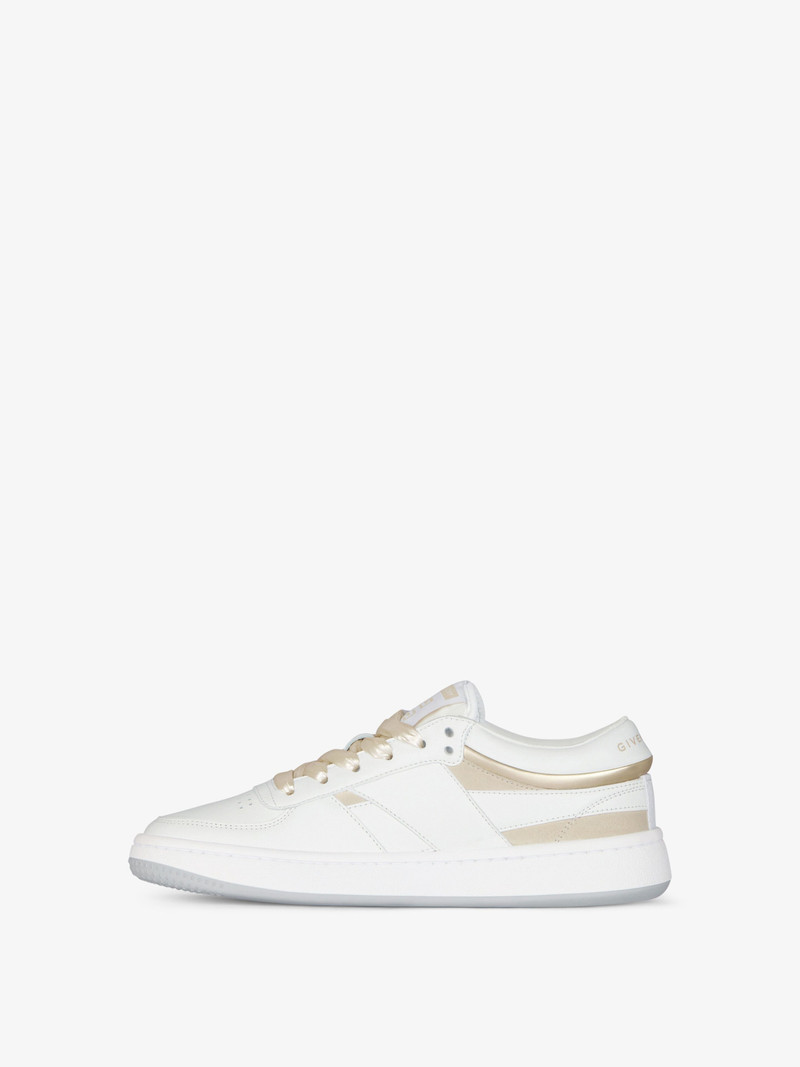 Givenchy G MOVE SNEAKERS IN MIXED LEATHERS outlook