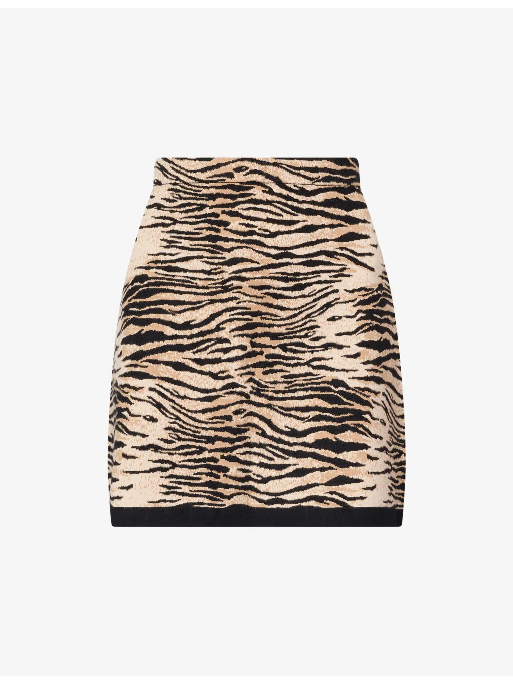 Liesel Printed Knitted Mini Skirt - 1
