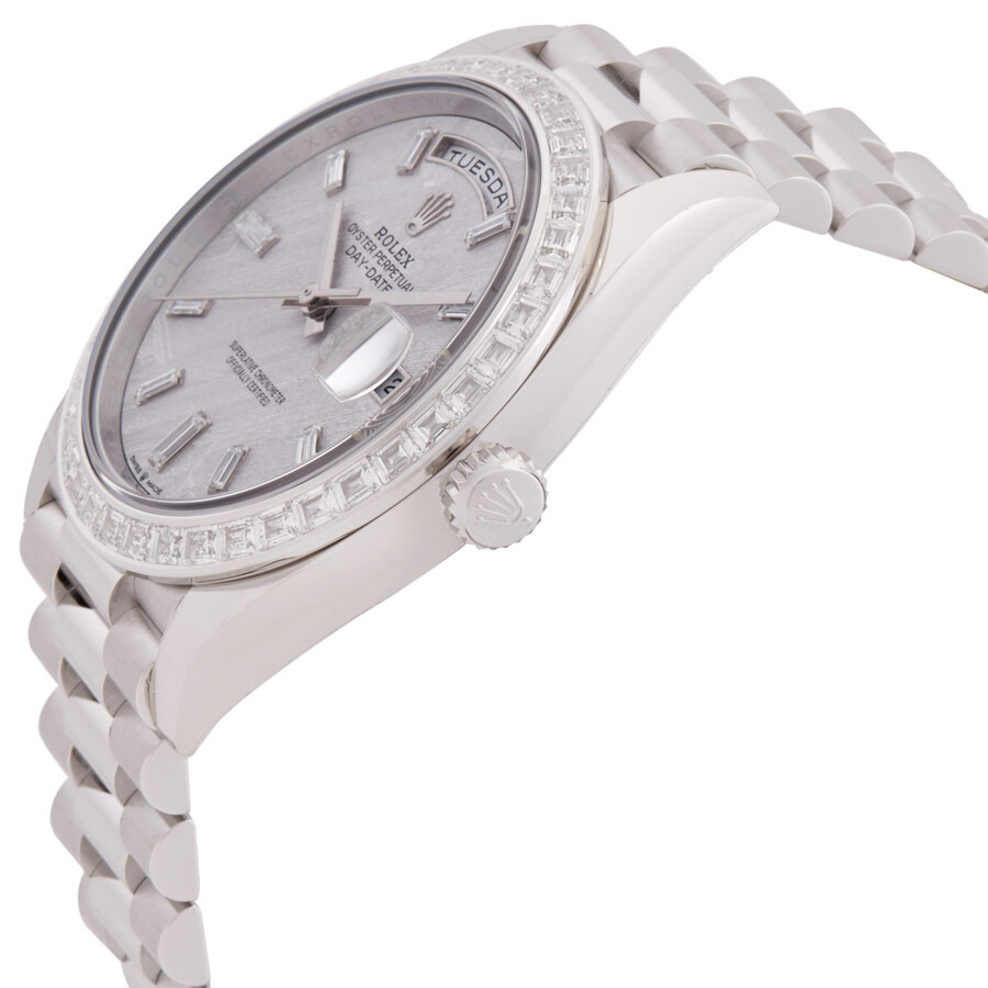 Rolex Day-Date 40 Meteorite Diamond Automatic Diamond Men's Watch M228396TBR-0027 - 2