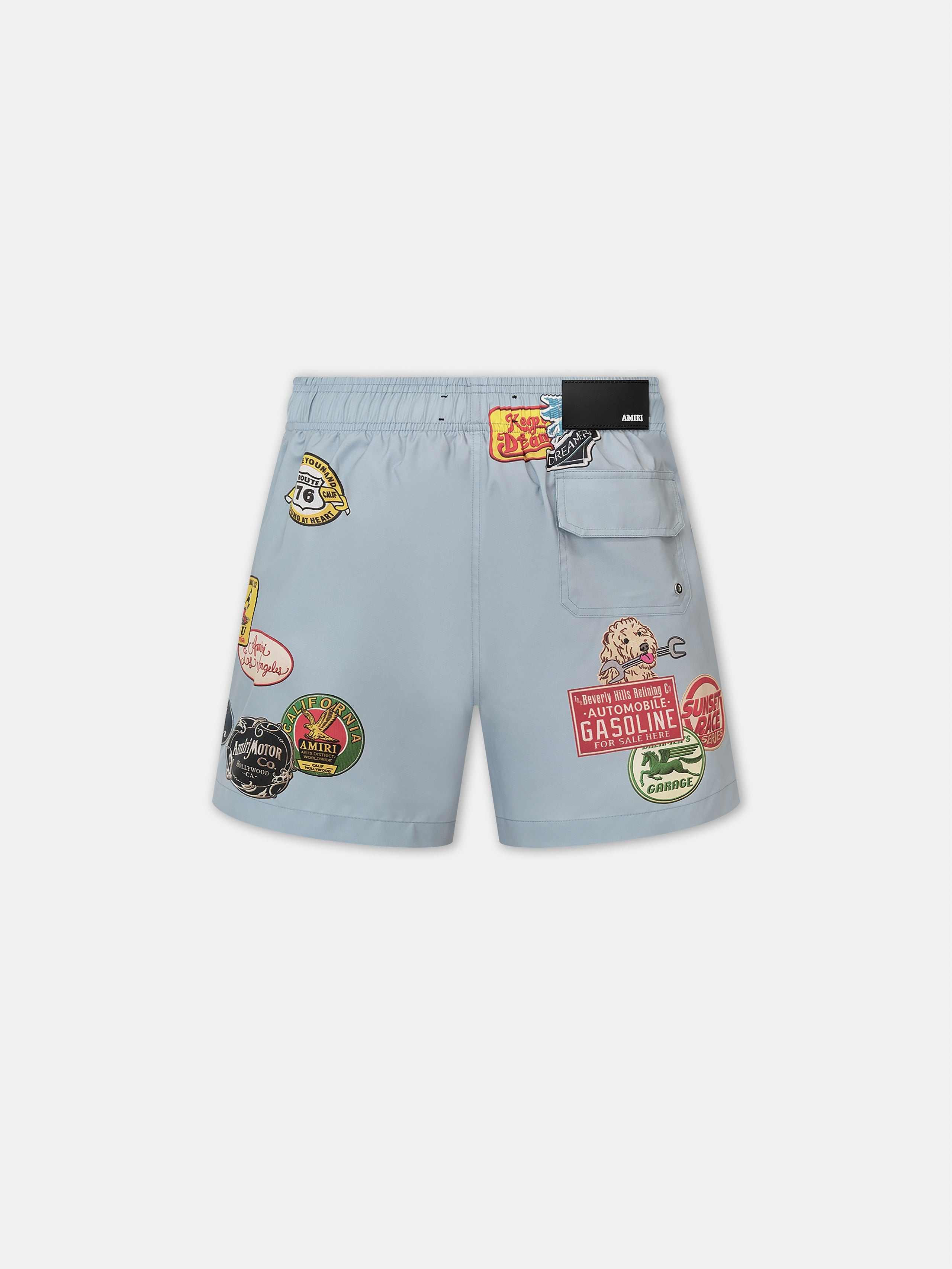 STATION PATCH SWIM TRUNK - 4